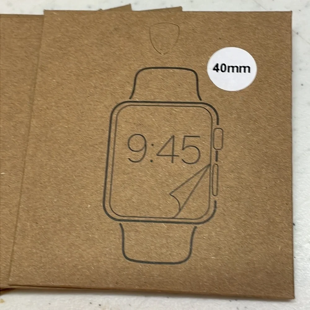 NIB Surround Point Apple Watch 40mm Series 4 & 5 Screen Protectors Set of 6